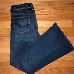 Bohemian wide leg American Eagle jeans